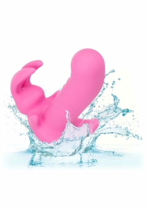 CalExotics Bunny Dreams Vibrating - silikonowy stymulator z 10 trybami, wodoodporny