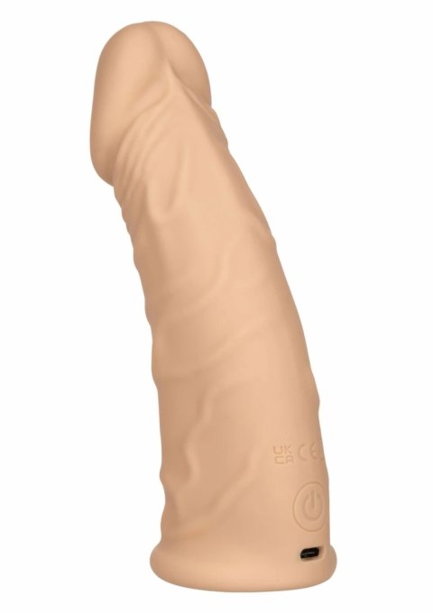 CalExotics Vibrating Extension 7 Inch 17.25cm silikonowa nakładka wibrująca IPX7