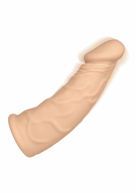 CalExotics Vibrating Extension 7 Inch 17.25cm silikonowa nakładka wibrująca IPX7