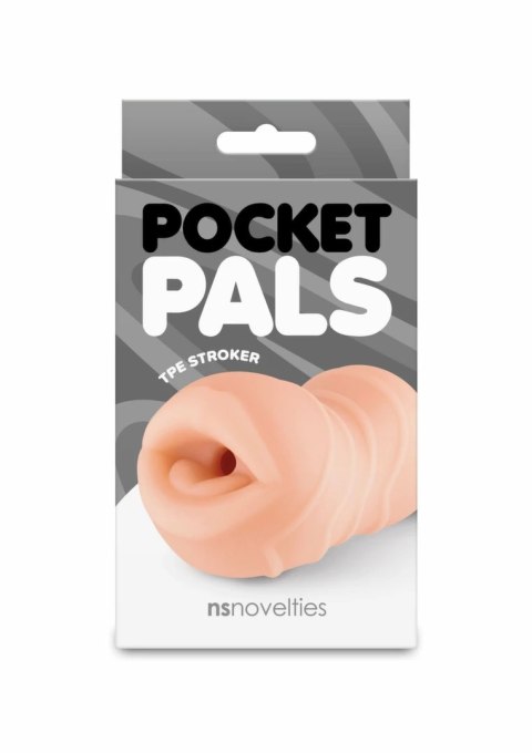 NS Novelties Mouth Stroker Pocket Pals - kompaktowa maszyna intymna TPE