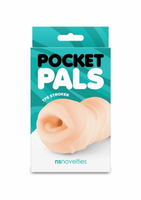 NS Novelties Mouth Stroker Pocket Pals model kompaktowy TPE