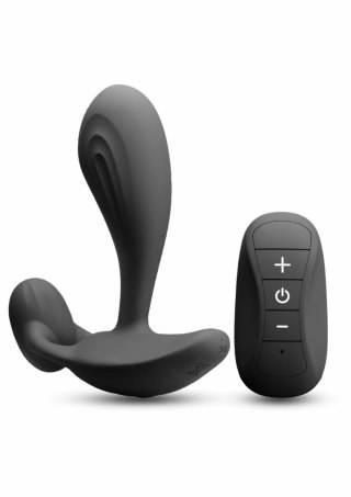 NS Novelties Renegade Echo Prostate Plug silikonowy masażer z pilotem czarny