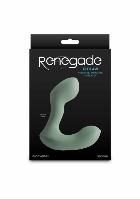 NS Novelties Renegade Outlaw Prostate Vibrator - silikonowy masażer z dwoma silnikami