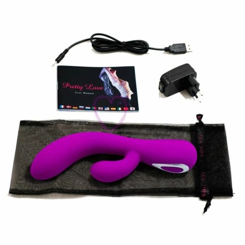 Pretty Love Inteligentny Wibrator Miodowy liliowy 18 cm 10 trybow