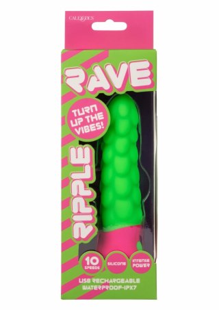Ripple Vibrator model Ripple, silikonowy, 10 trybow, wodoodporny