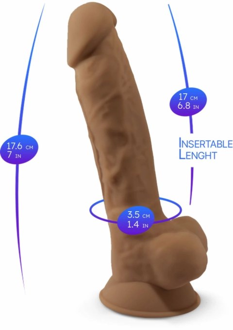 Silex-D Model 7 inch - silikonowy model anatomiczny, termo-reaktywny
