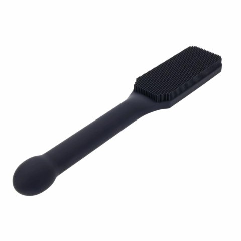 Sportsheets Edge Paddle silikonowy czarny - elastyczny model z teksturą