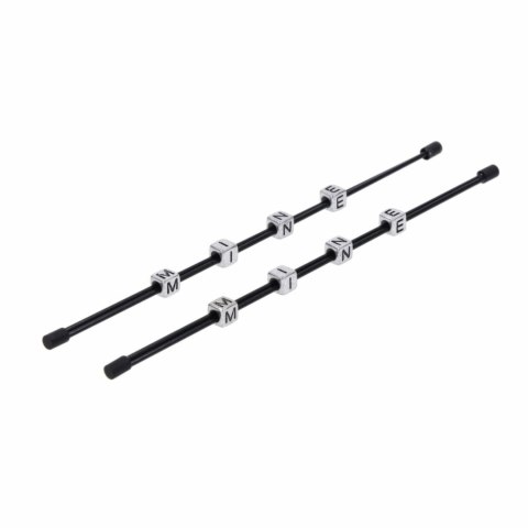 Sportsheets Edge Pinching Rods czarne - regulowane pręty do precyzyjnej kontroli