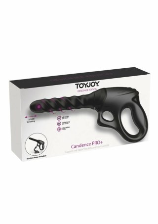 TOYJOY Cadence PRO+ Gun Vibrator - model z uchwytem i systemem rotacji
