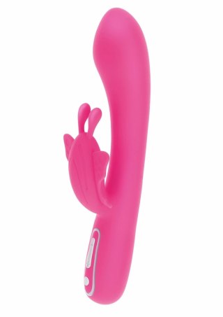 TOYJOY Fabulous Butterfly Vibrator silikonowy, 7 trybow, USB, fioletowy