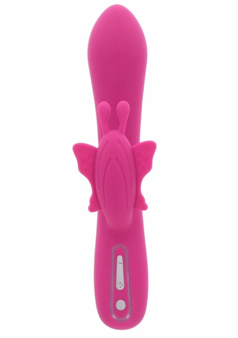 TOYJOY Fabulous Butterfly Vibrator silikonowy, 7 trybow, USB, fioletowy
