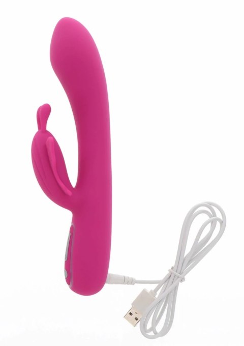 TOYJOY Fabulous Butterfly Vibrator silikonowy, 7 trybow, USB, fioletowy
