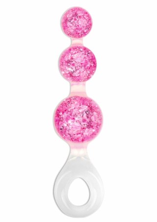 ToyJoy Crystal Trio Medium - anatomiczna zatyczka silikonowa z kryształkami