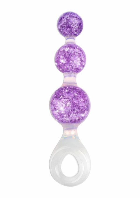 ToyJoy Crystal Trio Medium - silikonowa anatomiczna wtyczka z kryształkami