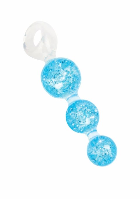 ToyJoy Crystal Trio Medium - silikonowy korek z kryształową strukturą