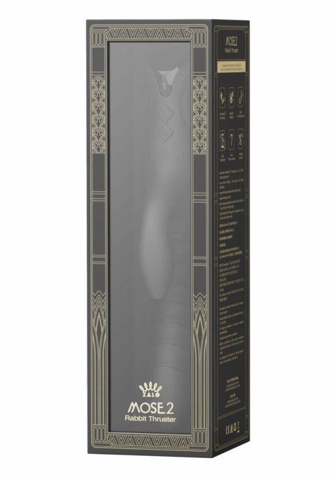 ZALO Mose 2 Rabbit Thruster z funkcją podgrzewania i wyświetlaczem