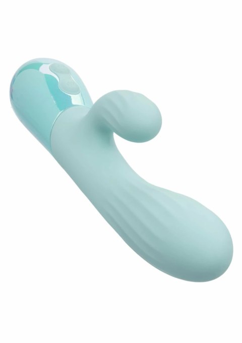 Aura Dual Ripple Vibrator silikonowy, 10 trybow, wodoodporny IPX7