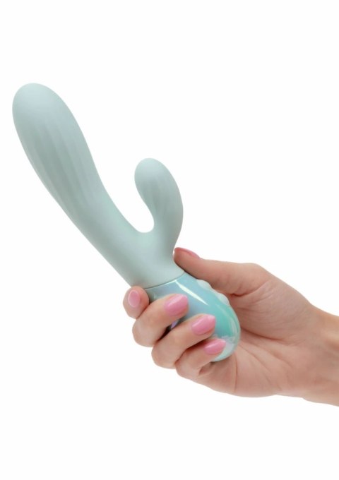 Aura Dual Ripple Vibrator silikonowy, 10 trybow, wodoodporny IPX7