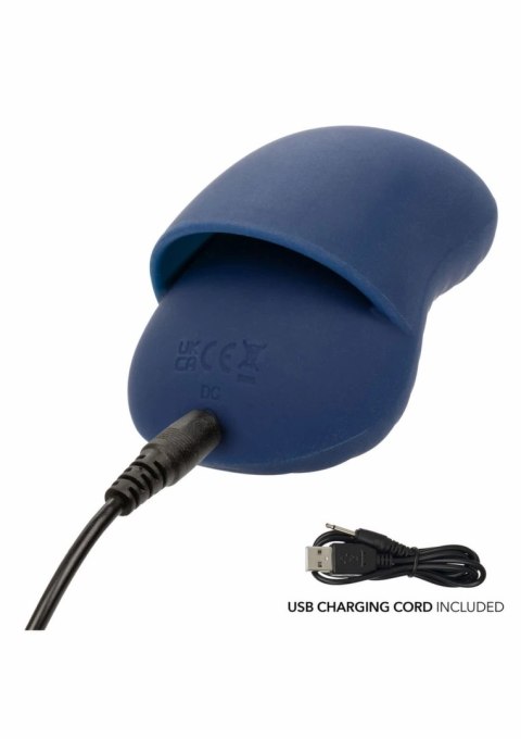 CalExotics Cashmere Dual Finger Massager silikonowy, wodoodporny, USB