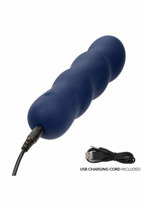 CalExotics Cashmere Satin Swirl G Vibrator - silikonowy model z 10 trybami, wodoodporny
