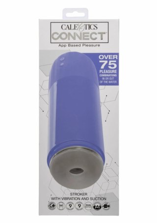CalExotics Connect Stroker z funkcją ssania i sterowaniem aplikacją