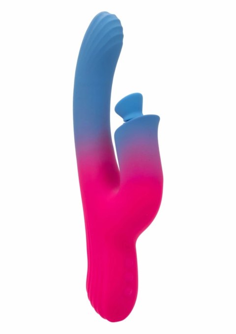 CalExotics Dual Stimulator Suction Vibrator silikonowy 2w1 USB