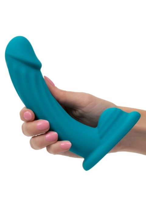 CalExotics Long Haul Vibrator silikonowy, podwojny silnik, IPX7, czarny