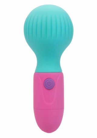CalExotics Naughty Bits To The Max Wand mini masażer silikonowy 10 trybow IPX7