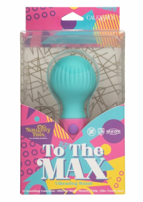 CalExotics Naughty Bits To The Max Wand mini masażer silikonowy 10 trybow IPX7