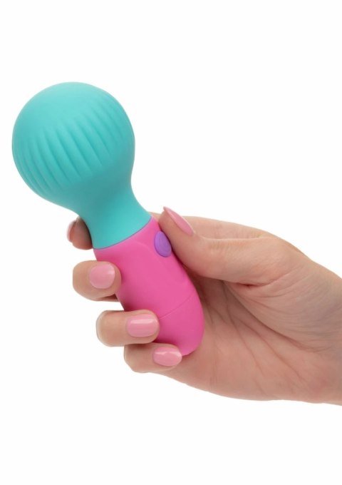 CalExotics Naughty Bits To The Max Wand mini masażer silikonowy 10 trybow IPX7