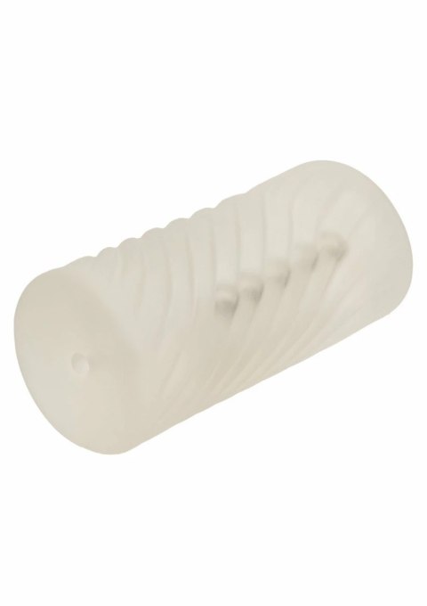 California Exotic Beaded Stroker anatomiczny z koralikami, transparentny