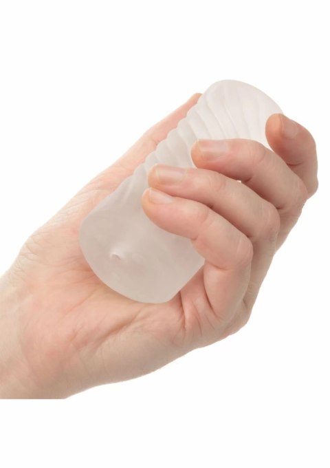 California Exotic Beaded Stroker anatomiczny z koralikami, transparentny