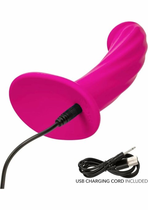 Easy Ride Vibrator G-Ride Liquid Silicone podwojny silnik czarny
