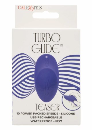 Glide Turbo Glide Teaser masażer silikonowy, 10 trybow, wodoodporny