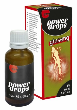HOT Power Ginseng Drops Men 30 ml - ekstrakt żeń-szenia dla witalności