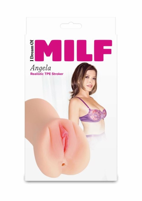 I Dream of MILF Angela - anatomiczna maszyna intymna TPE, naturalny kolor