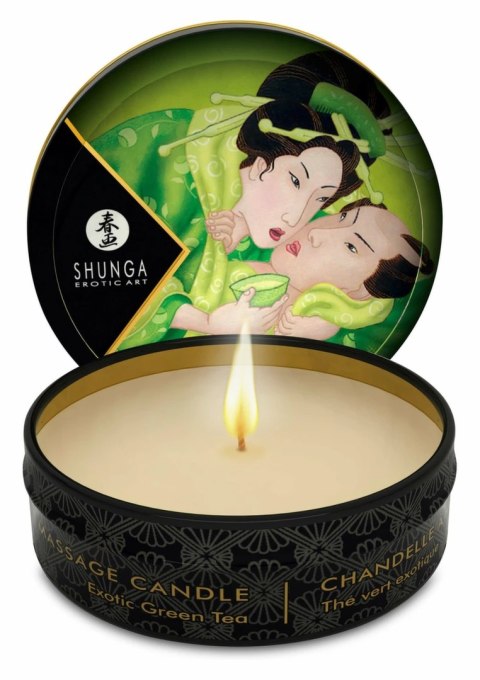 Mini Massage Candle 6 pcs świeca do masażu truskawkowe wino 100% naturalna