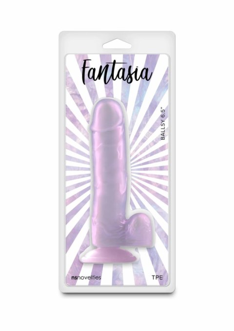 NS Novelties Fantasia Ballsy 6.5 inch - model anatomiczny, elastyczny, 16,5 cm