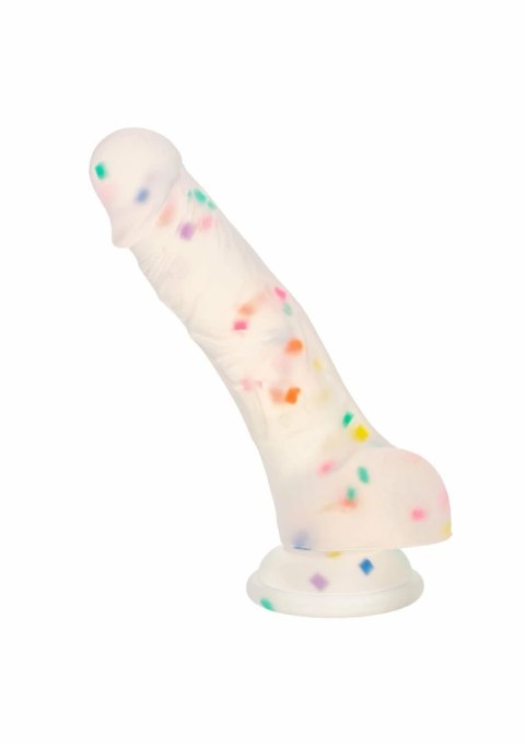 Party Boy Studs Model 13.25 cm silikonowy z przyssawką czarny