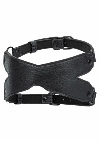 XR Brands X-Mask maska sensoryczna blackout regulowana czarna