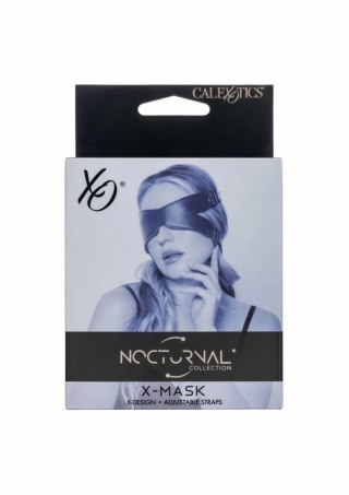 XR Brands X-Mask maska sensoryczna blackout regulowana czarna