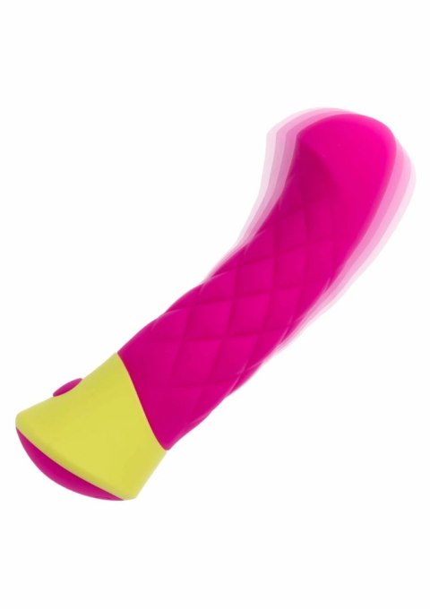 Rave Quilted G Vibrator silikonowy, 10 trybow, wodoodporny IPX7