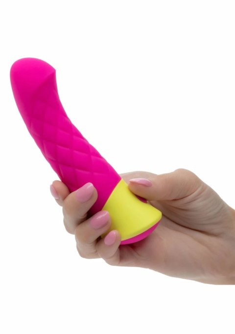 Rave Quilted G Vibrator silikonowy, 10 trybow, wodoodporny IPX7