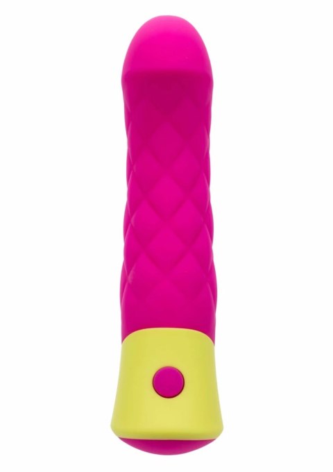 Rave Quilted G Vibrator silikonowy, 10 trybow, wodoodporny IPX7