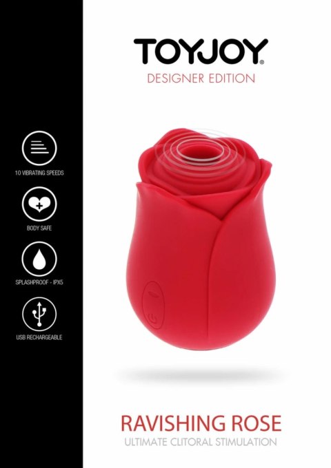Ravishing Rose Air Pulse Stimulator 10 trybow, silikonowy, rożowy