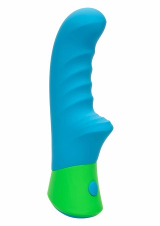 Ridged-G Vibrator silikonowy, 10 trybow, wodoodporny, ładowany USB