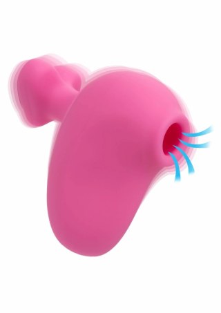 Suck & Play Massager - kompaktowy masażer silikonowy, 10 trybow, IPX7