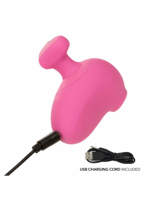 Suck & Play Massager - kompaktowy masażer silikonowy, 10 trybow, IPX7