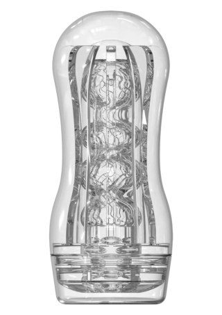 TOYJOY HERO Clear Grip - przezroczysta maszyna intymna z funkcją prożni