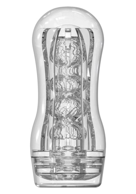 TOYJOY HERO Clear Grip - przezroczysta maszyna intymna z funkcją prożni